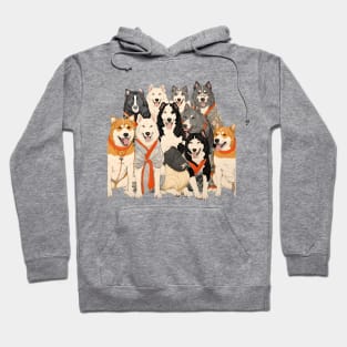 Japanese Dogs: For Dog Lovers Hoodie